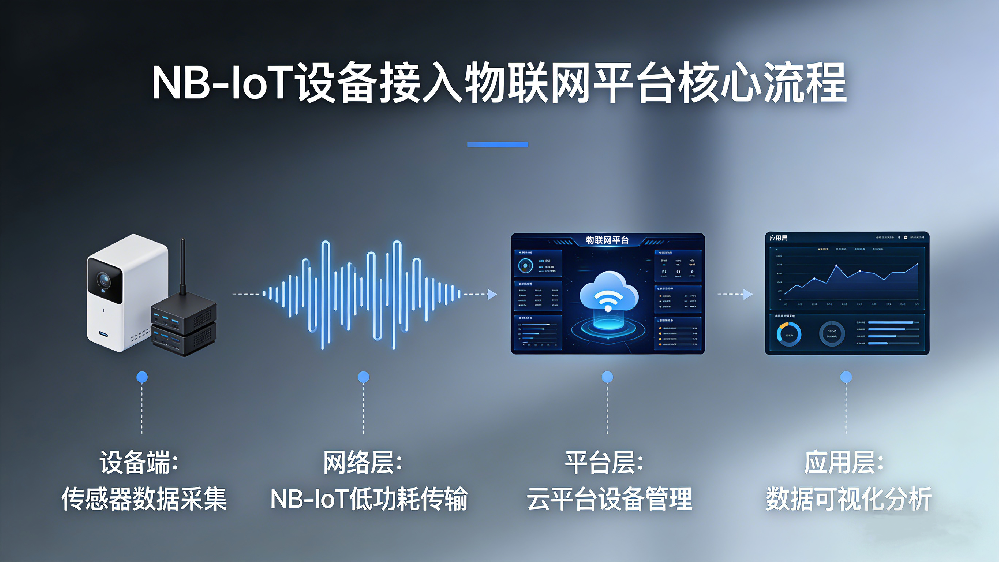 NB-IoT設備接入物聯網平臺流程